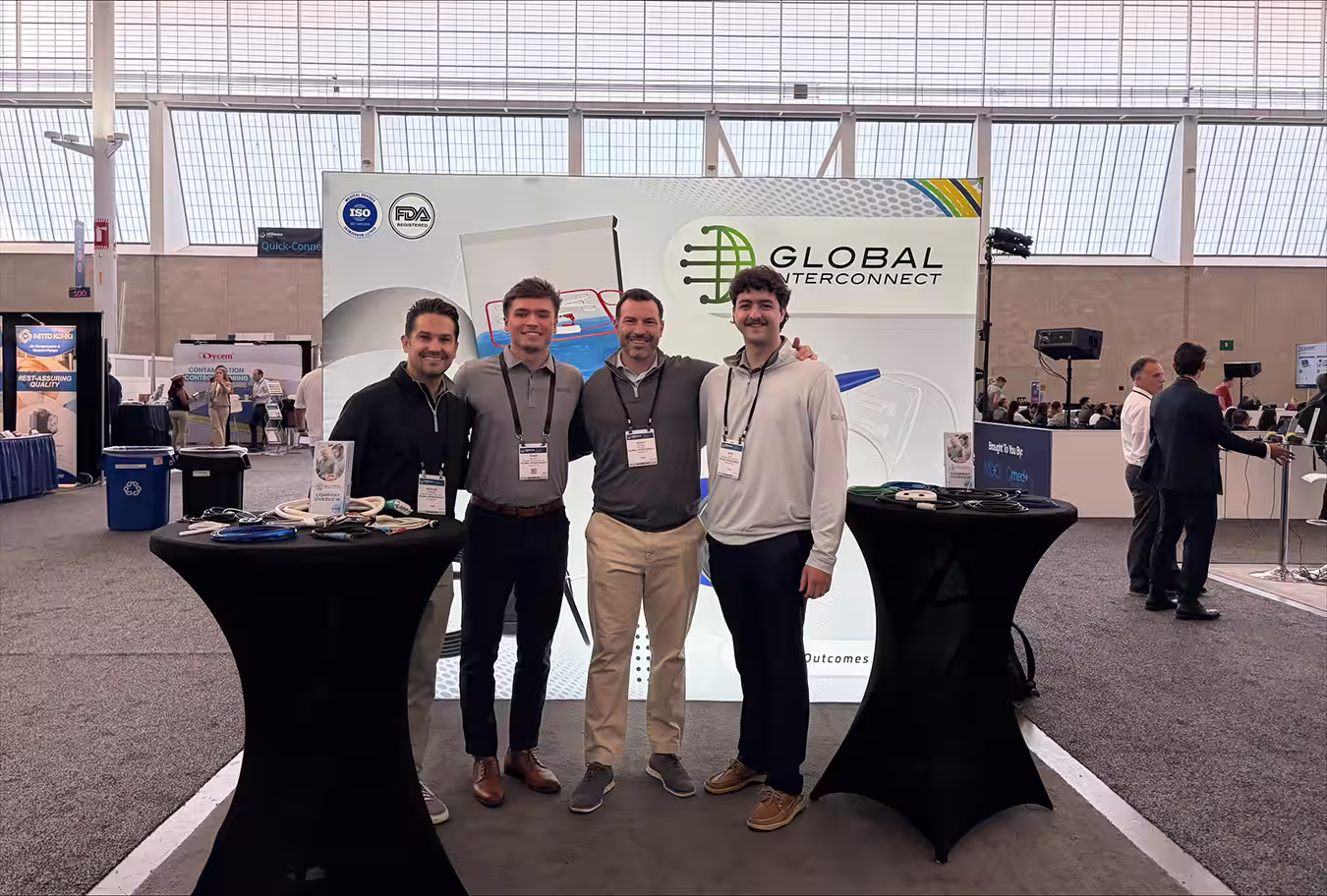Global Interconnect team at MEDevice Boston 2026